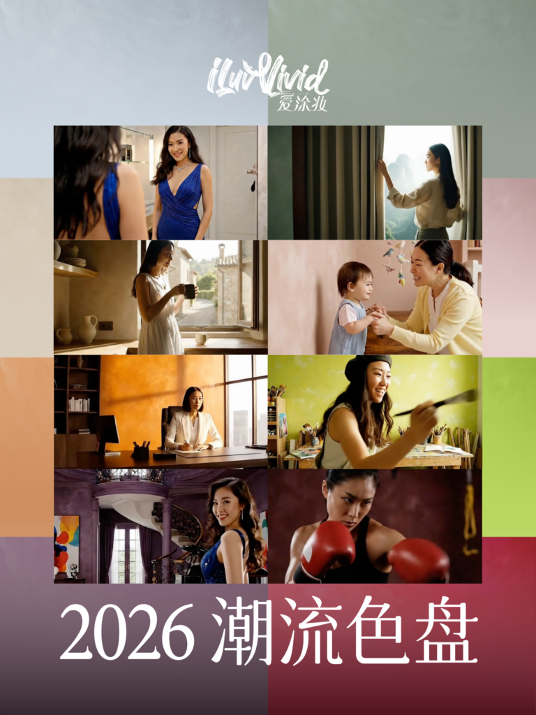 Collage of women in various settings, from formal to artistic and athletic.